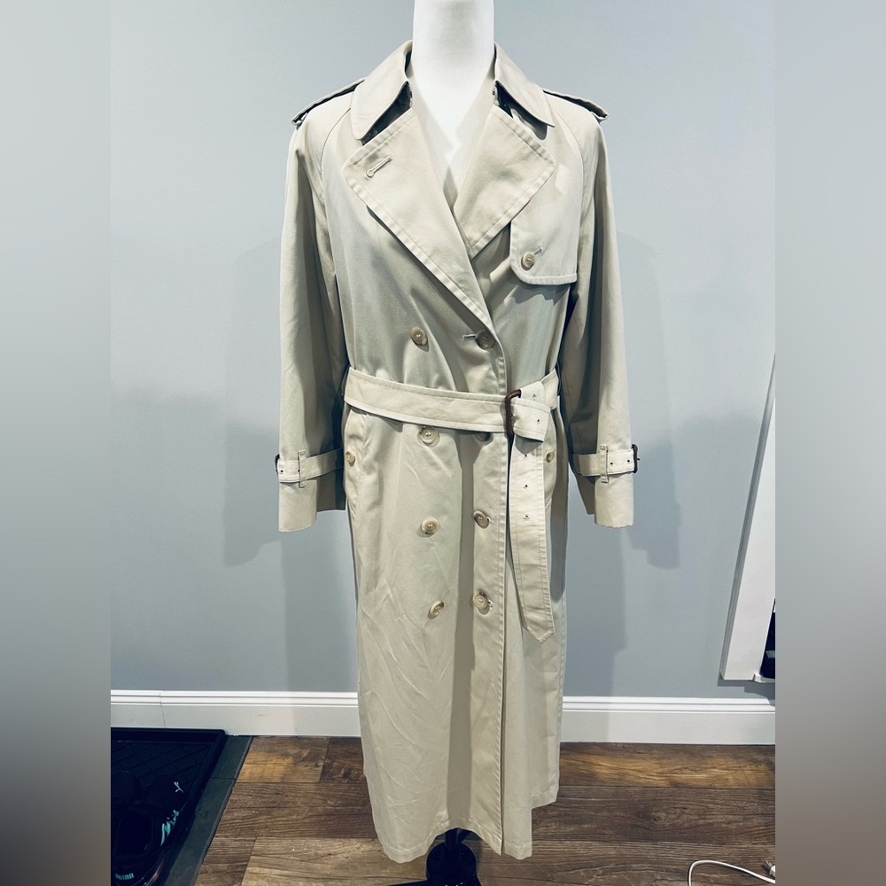 Vintage Burberry Trench Coat, 4 Extra-Long